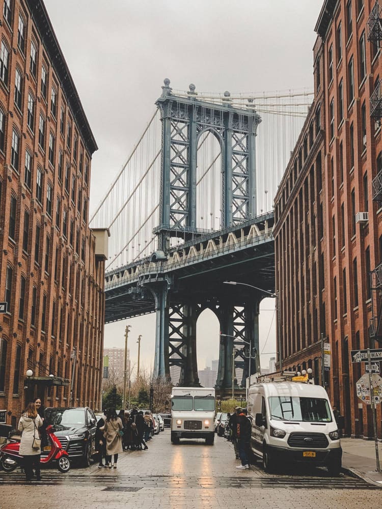 The Manhattan Bridge viewed from DUMBO, Brooklyn