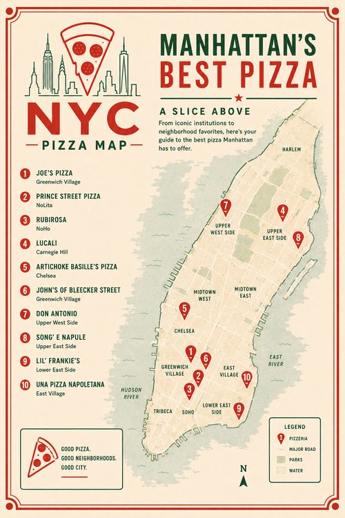 Manhattan's Best Pizza poster
