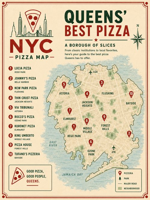 Queens' Best Pizza poster